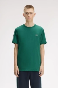 FRED PERRY M4613 Z18 RINGER MAJICA SGREEN
