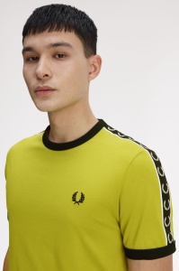 FRED PERRY M4613 41A RINGER MAJICA TBYELL