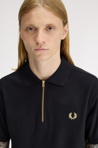 FRED PERRY M2443 90A TAPE POLO MAJICA BKC