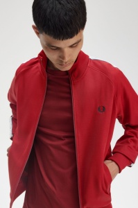 FRED PERRY J4620 M02 TAPED JAKNA B RED 