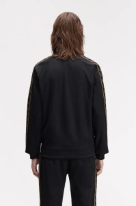 FRED PERRY J5557 S77 TAPED JAKNA BLKSS
