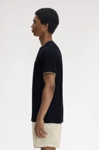 FRED PERRY M1588 P69 TWIN MAJICA BLKEDC