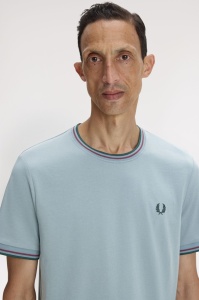 FRED PERRY M1588 98A TWIN MAJICA SBLUEOG