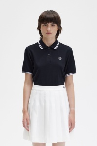 FRED PERRY G3600 350 ZENSKA POLO MAJICA BLKWW