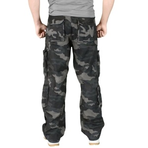 SURPLUS AIRBORNE PANTALONE BLK CAMO