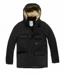 VINTAGE INDUSTRIES MILES JAKNA BLACK