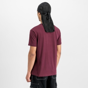 ALPHA INDUSTRIES 100501 608 BASIC MAJICA DCHERRY