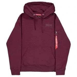 ALPHA INDUSTRIES 178318 608 DUKS KAP BACKPRINT DCHERRY
