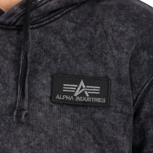ALPHA INDUSTRIES 178318V 03 DUKS KAP VINTAGE BACK PRINT BLACK