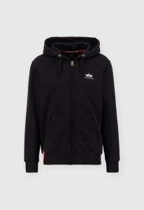 ALPHA INDUSTRIES DUKS ZIPKAP SL BLACK