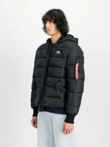 ALPHA INDUSTRIES 118113 03 HOODED PUFFER JAKNA