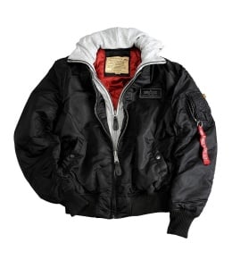 ALPHA INDUSTRIES MA1 DTEC JAKNA BLACK