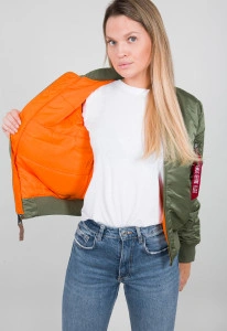 ALPHA INDUSTRIES 133009 01 MA1 VF59 Z JAKNA SGREEN