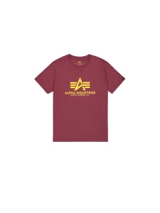 ALPHA INDUSTRIES 100501 184 MAJICA BASIC BURGUN