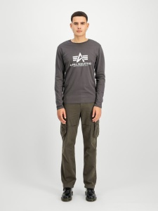ALPHA INDUSTRIES MAJICA DUGI RUKAV VGREY