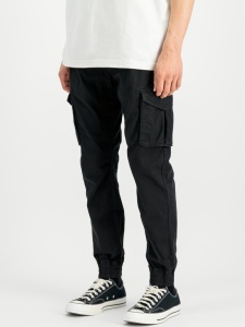 ALPHA INDUSTRIES PANTALONE COTT BLK