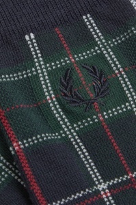 FRED PERRY C3331 Z89 ČARAPE FPTARTAN