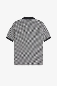 FRED PERRY M2399 102 CHEGUERBOARD MAJICA