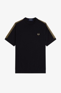 FRED PERRY M2307 102 CROSS MAJICA BLK