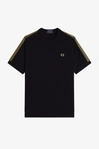 FRED PERRY M2307 102 CROSS MAJICA BLK