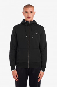 FRED PERRY DUKS ZIP KAP BLK 198