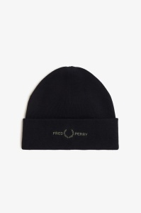 FRED PERRY GRAPHIC KAPA BLKLWGREE