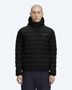 FRED PERRY INSULATED JAKNA BLACK