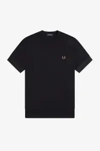 FRED PERRY M3441 102 JACQUARD MAJICA BLK
