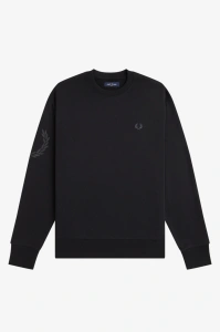 FRED PERRY LAUREL DUKS BLACK