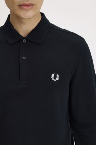 FRED PERRY M6006 350 LONG MAJICA BLACKW