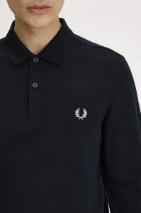 FRED PERRY M6006 350 LONG MAJICA BLACKW