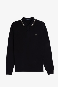 FRED PERRY LONG MAJICA BLKELWG