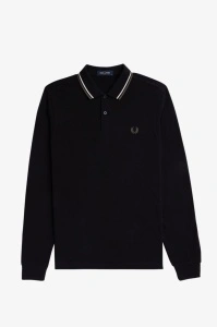 FRED PERRY LONG MAJICA BLKELWG