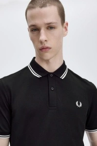 FRED PERRY M3600 350 POLO MAJICA BLKWW