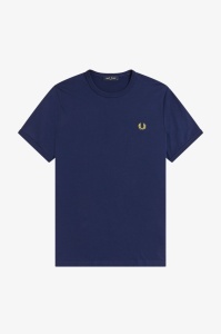 FRED PERRY M3519 215 RINGER MAJICA FNAVY
