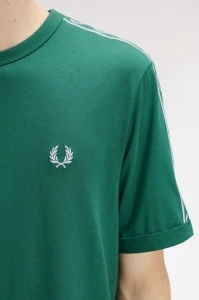 FRED PERRY M4613 Z18 RINGER MAJICA SGREEN