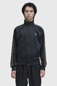 FRED PERRY J5557 90A TAPED JAKNA BLKCHAM