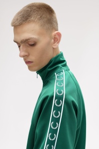 FRED PERRY J5557 Z18 TAPED JAKNA SGREEN