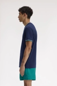 FRED PERRY M1588 86A TWIN MAJICA BLUESWD