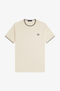 FRED PERRY M1588 68C TWIN MAJICA ECRUSDA