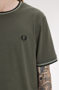 FRED PERRY M1588 04B TWIN MAJICA FGREENSB