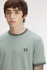 FRED PERRY M1588 71C TWIN MAJICA SBLUEDA