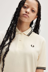 FRED PERRY G3600 X73 ZENSKA POLO MAJICA ECRU