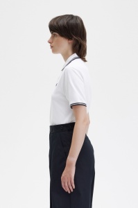 FRED PERRY G3600 200 ZENSKA POLO MAJICA WHBB