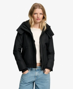 SUPERDRY HOODED ARTIC ŽENSKA JAKNA BLACK