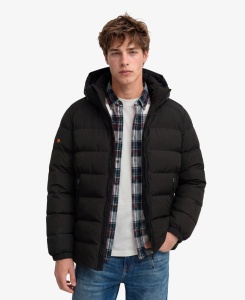 SUPERDRY PUFFER JAKNA BLACK
