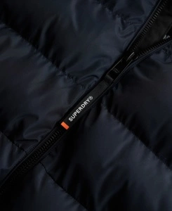 SUPERDRY M5011905_D9W PUFFER JAKNA NAVY