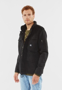 VINTAGE INDUSTRIES CRANFORD JAKNA BLACK