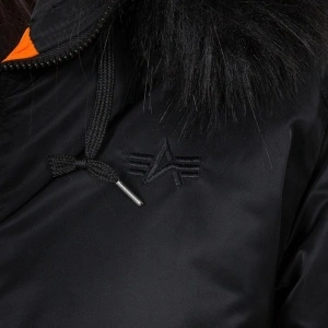 ALPHA INDUSTRIES 198013 03 L FISHTAIL Z JAKNA BLK