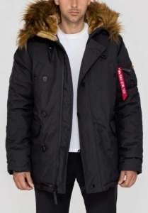 ALPHA INDUSTRIES 193128 03 EXPLORER JAKNA BLACK